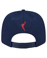 New Era Men's and Women's Navy Indiana Fever 9SEVENTY Checkerboard Print Adjustable Hat