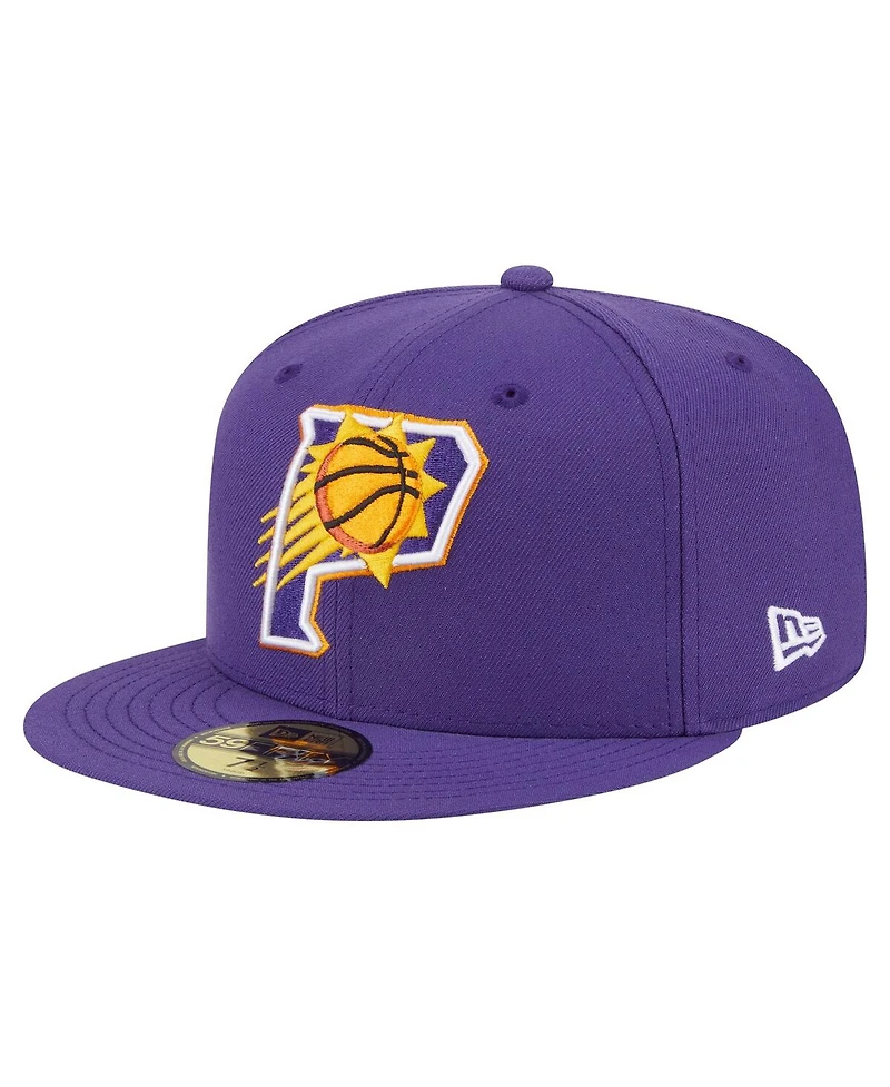 New Era Men's Purple Phoenix Suns Deceptor 59FIFTY Fitted Hat