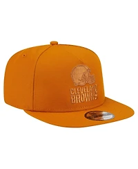 New Era Men's Brown Cleveland Browns Color Pack A-Frame 9FIFTY Snapback Hat