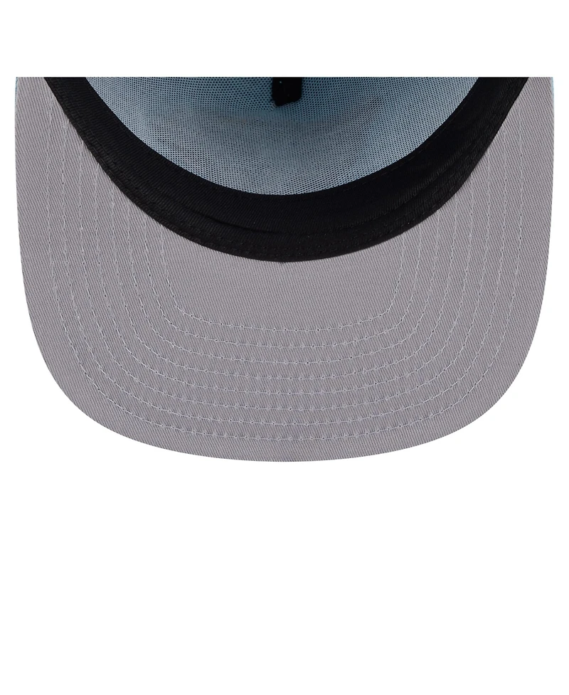 New Era Men's Light Blue Jacksonville Jaguars Color Pack A-Frame 9FIFTY Snapback Hat
