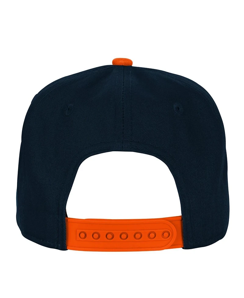 Outerstuff Big Boys and Girls Navy Chicago Bears Essentials Adjustable Hat