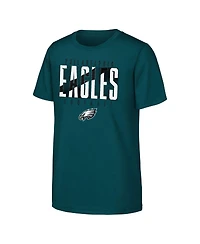 Outerstuff Big Boys and Girls Green Philadelphia Eagles Posterize T-Shirt