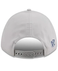 New Era Men's Gray Dallas Cowboys 2025 Sideline M-Crown 9FORTY Adjustable Hat