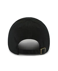 '47 Brand Big Boys and Girls Black Wisconsin Badgers Clean Up Adjustable Hat