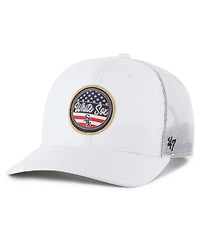 '47 Brand Men's White Chicago White Sox Adjustable Trucker Hat