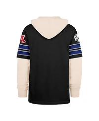 '47 Brand Men's Black Indianapolis Colts Split Zone Cornerback Duo Hoodie