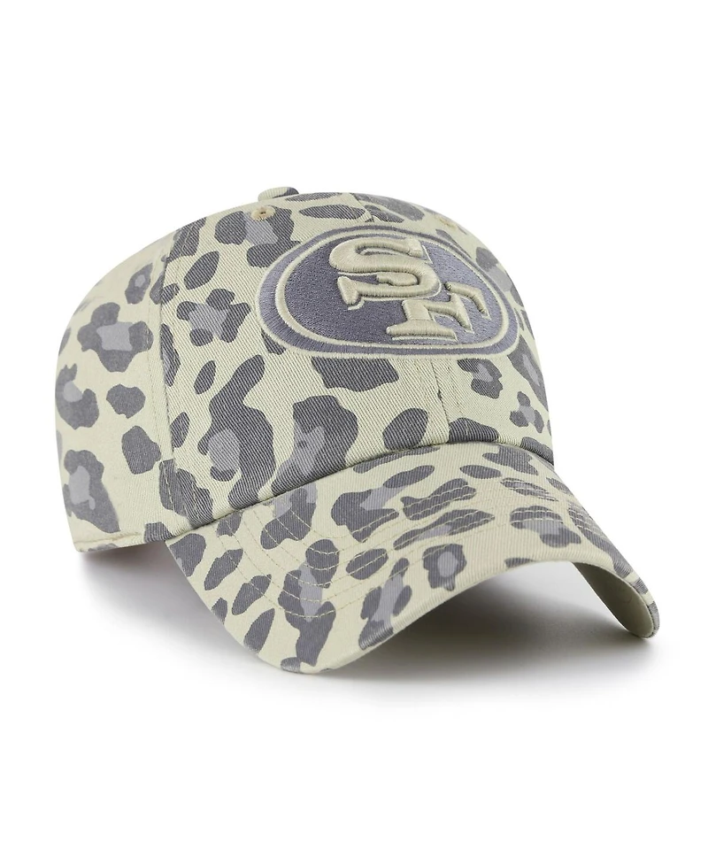 '47 Brand Women's Gray San Francisco 49ers Bagheera Clean Up Adjustable Hat