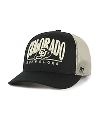 '47 Brand Men's Black Colorado Buffaloes Arid Adjustable Trucker Hat