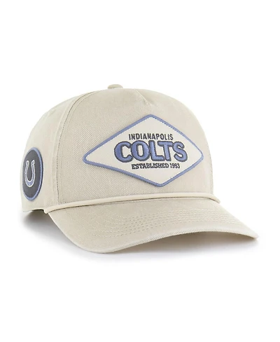 '47 Brand Men's Khaki Indianapolis Colts Cairn Hitch Adjustable Hat