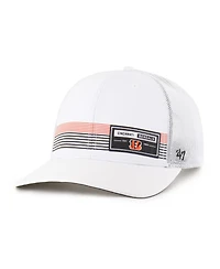 '47 Brand Men's White Cincinnati Bengals Rangefinder Trucker Adjustable Hat