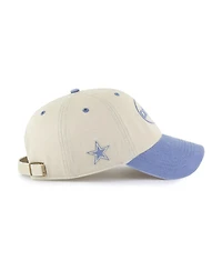 '47 Brand Men's Khaki Dallas Cowboys Breaking Trail Clean Up Adjustable Hat