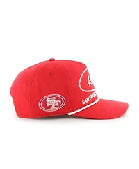 '47 Brand Men's Scarlet San Francisco 49ers Foundational Hitch Adjustable Hat