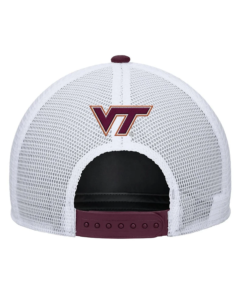 Nike Men's Maroon Virginia Tech Hokies 2025 On-Field Rise Trucker Performance Adjustable Hat