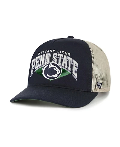 '47 Brand Men's Navy Penn State Nittany Lions Pomona Mesh Hitch Adjustable Trucker Hat
