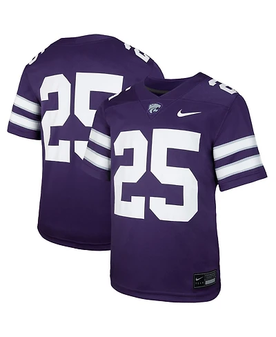 Nike Big Boys and Girls 25 Purple Kansas State Wildcats Untouchable Replica Game Jersey