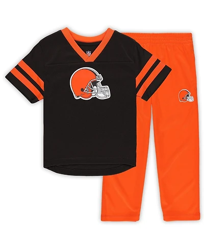 Outerstuff Toddler Cleveland Browns T-Shirt and Pants Set