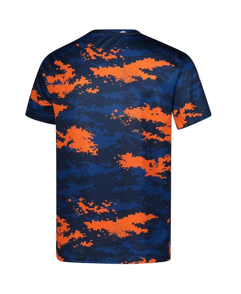 Outerstuff Big Boys and Girls Navy Illinois Fighting Illini Scrimmage T-Shirt