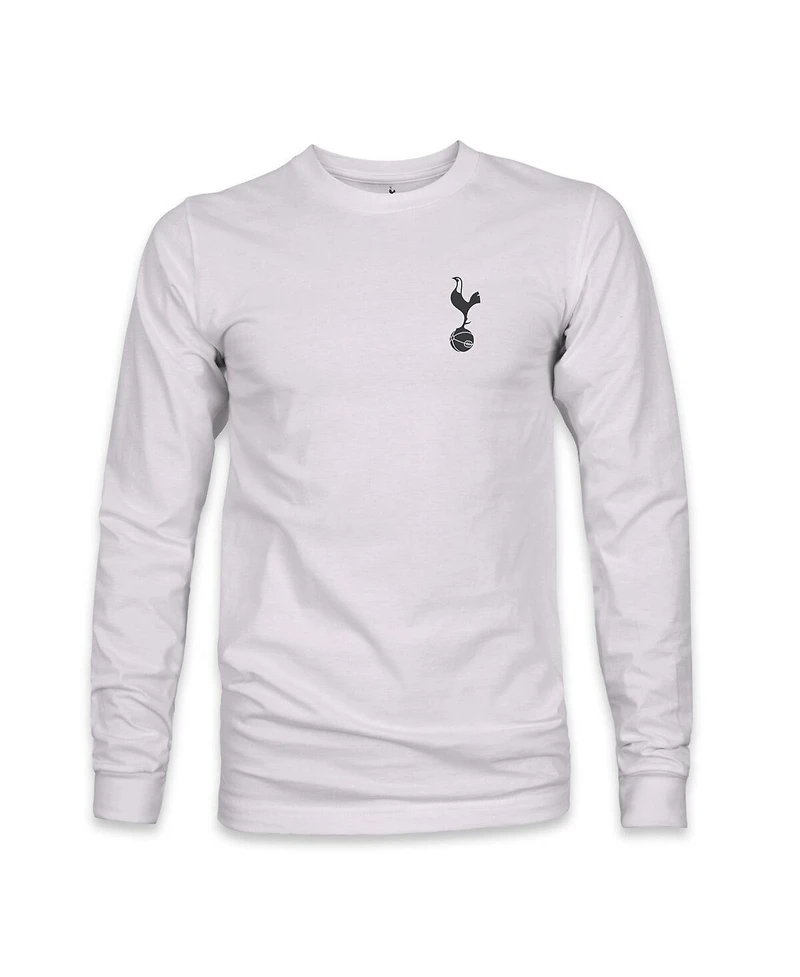 1863FC Men's Gray Tottenham Hotspur Back Team Arch Long Sleeve T-Shirt