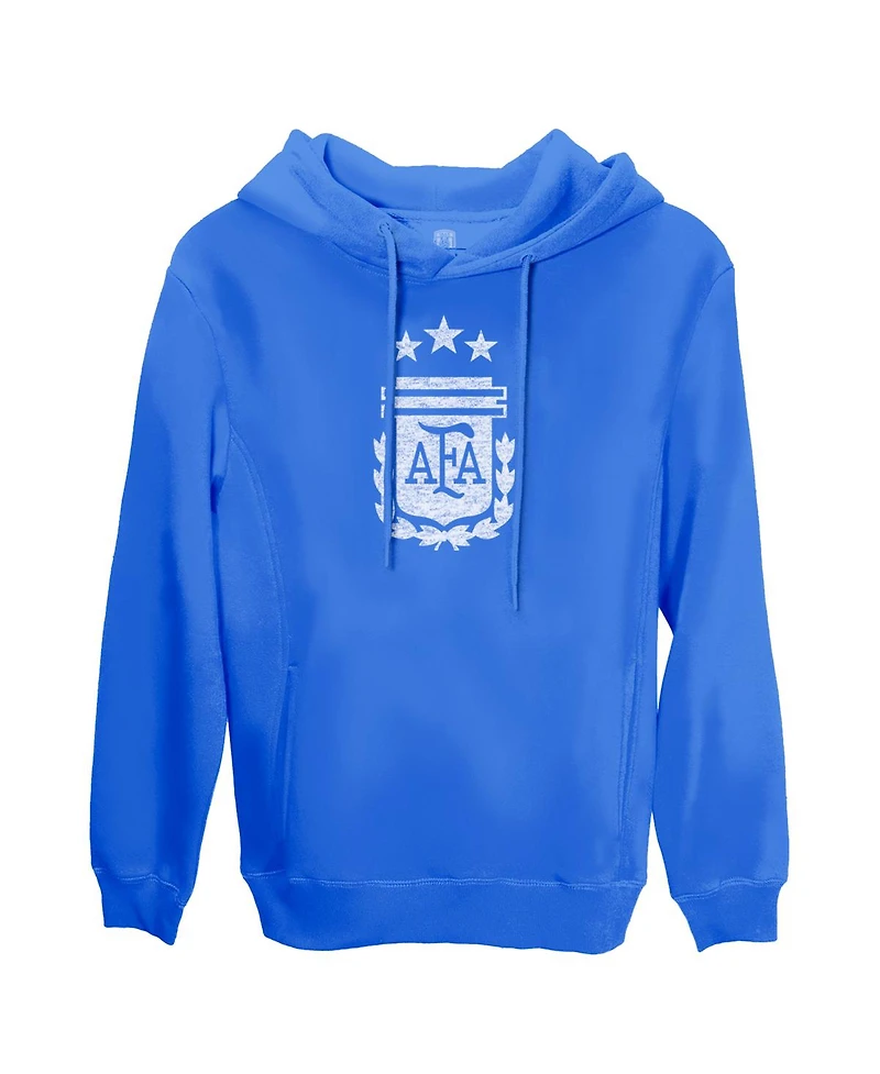 1863FC Men's Lionel Messi Blue Argentina National Team Player Fleece Pullover Hoodie
