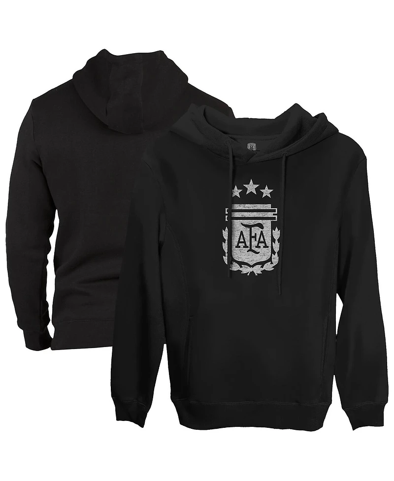 1863FC Men's Black Argentina National Team Fleece Pullover Hoodie