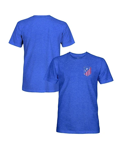 1863FC Men's Blue Atletico de Madrid Vintage Tri-Blend T-Shirt