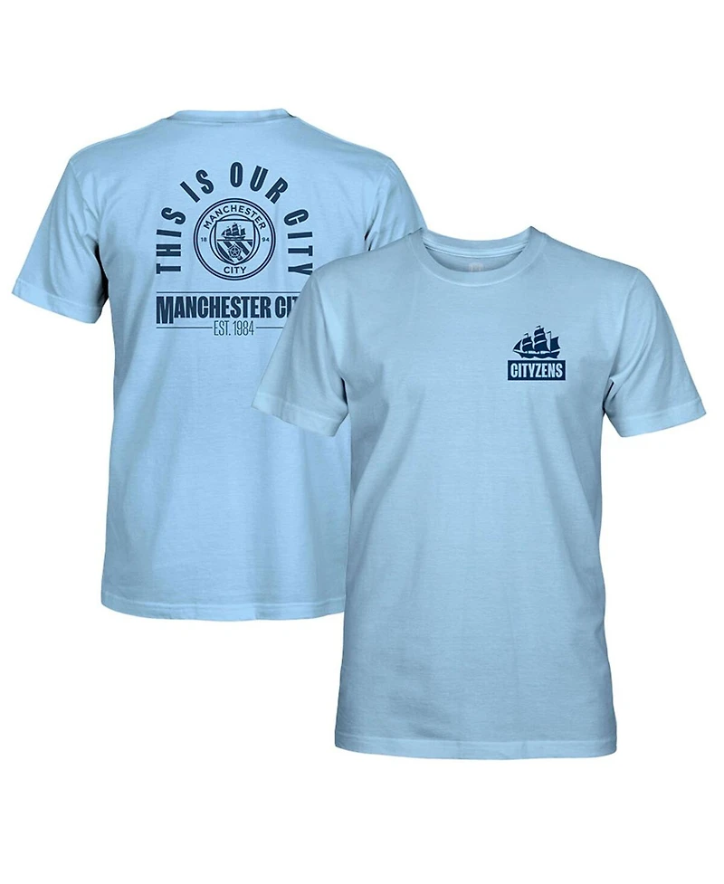 1863FC Men's Sky Blue Manchester City Our Arc T-Shirt