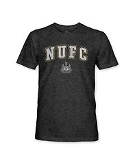 1863FC Men's Black Newcastle United Athletic Wordmark Retro Tri-Blend T-Shirt