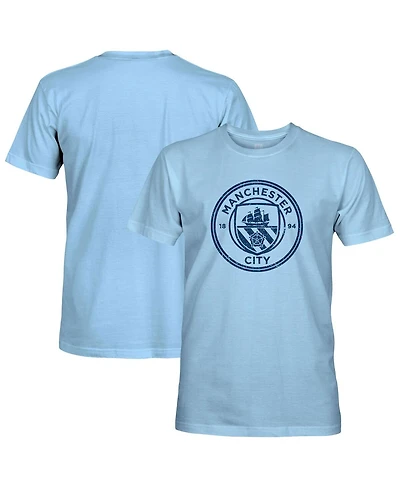 1863FC Men's Sky Blue Manchester City Mono Badge T-Shirt