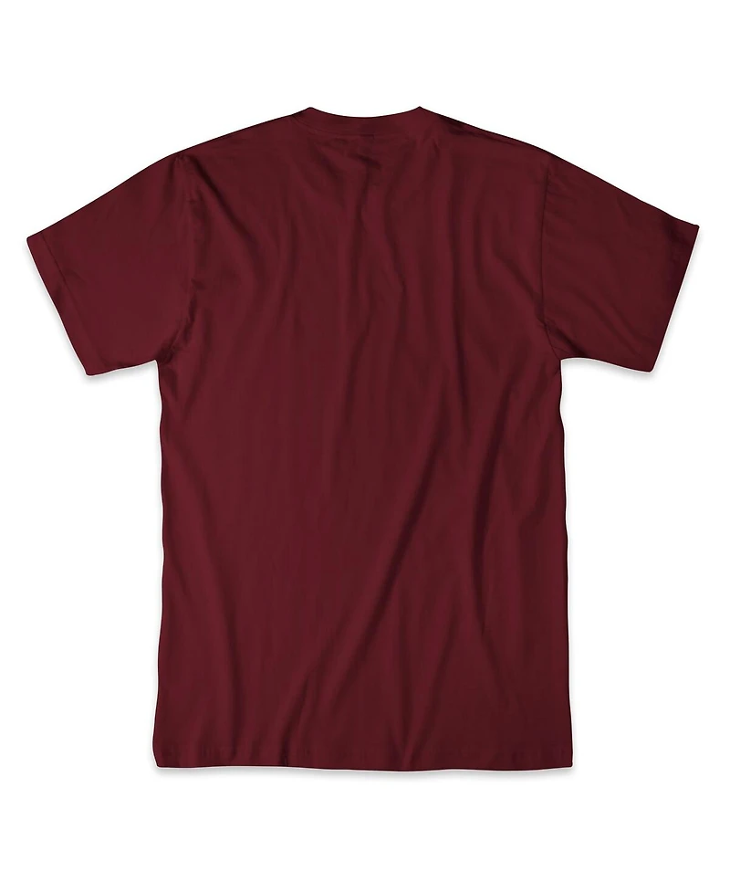 1863FC Men's Claret West Ham United Color Badge T-Shirt