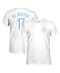 1863FC Men's Kevin De Bruyne White Manchester City Player T-Shirt