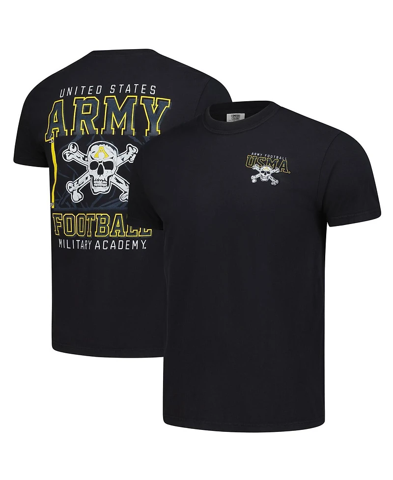 Image One Men's and Women's Black Army Knights Hyper Local Comfort Colors T-Shirt