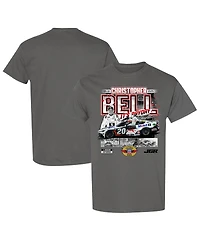 Checkered Flag Sports Men's Charcoal Christopher Bell 2025 Nascar All-Star Race Winner T-Shirt