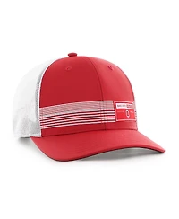 '47 Brand Men's Scarlet Ohio State Buckeyes Rangefinder Brrr Trucker Adjustable Hat