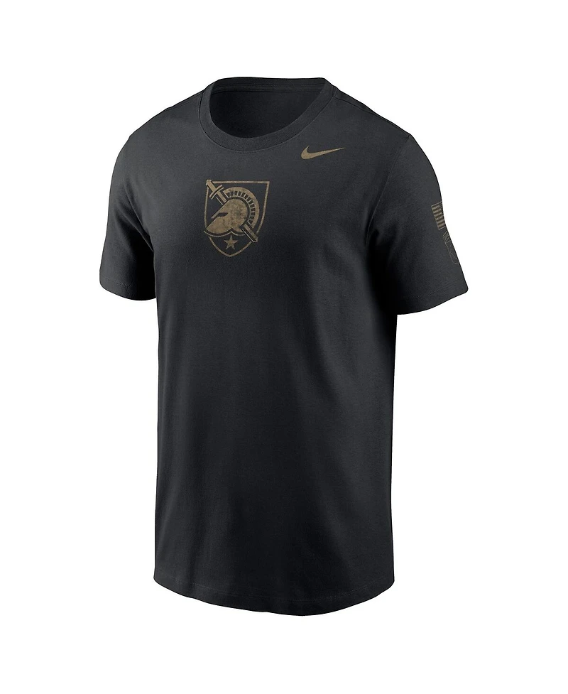 Nike Men's Black Army Black Knights 2024 Rivalry Collection Logo Legend T-Shirt