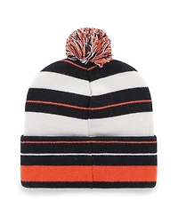 '47 Brand Men's Navy Chicago Bears Powerline Cuffed Knit Pom with Hat