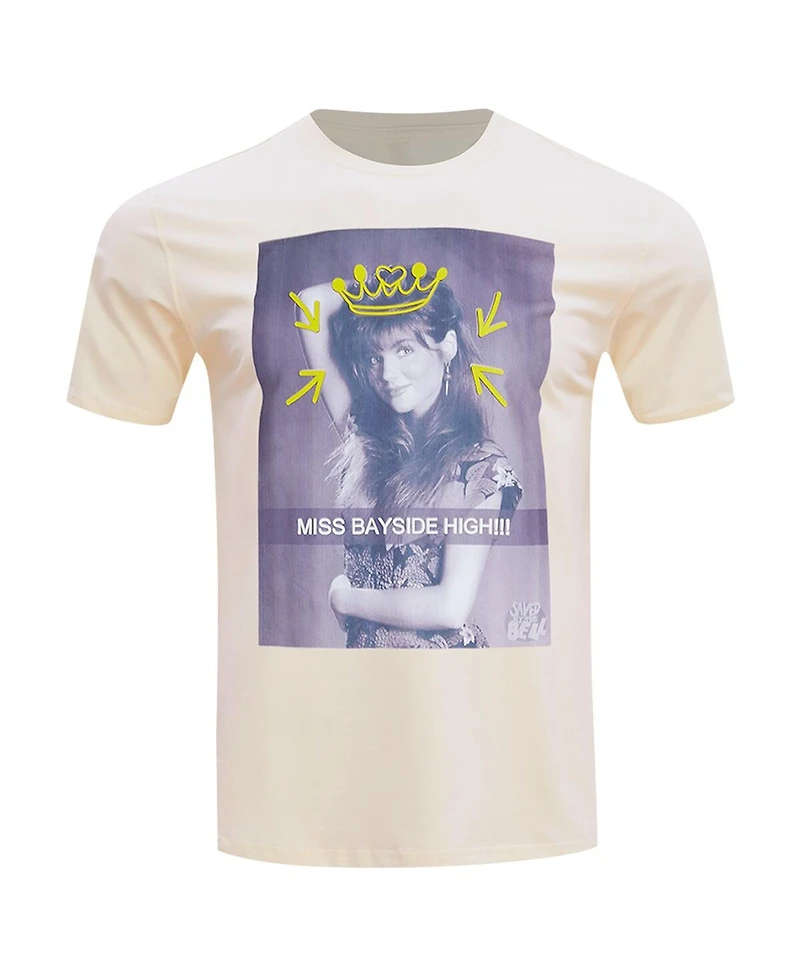 Freeze Max Men's Cream Saved by the Bell Miss Bayside High T-Shirt
