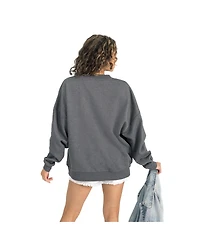 Gameday Couture Women's Gray Buffalo Bills Ready to Rumble Premium Fleece Pullover Sweatshirt