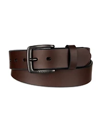 Levi's Men's Two-Tone Belt and Key Fob Set