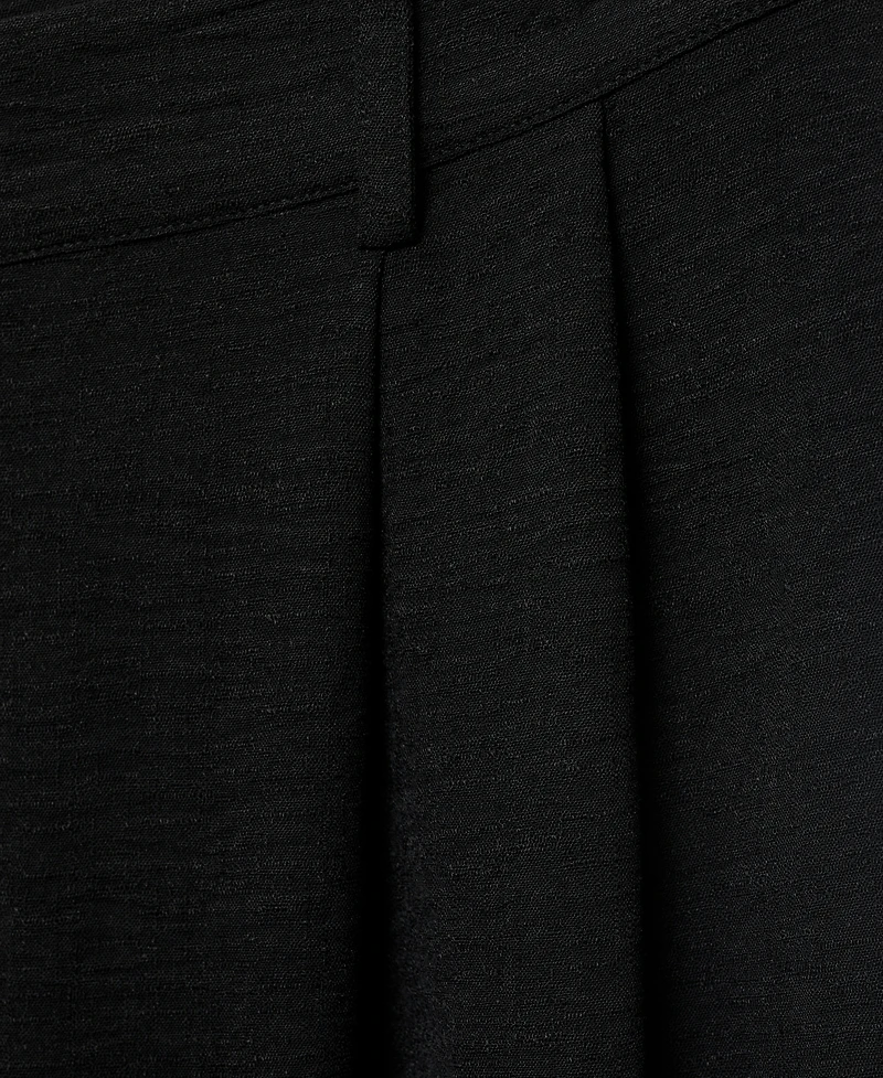 Mango Women's Straight-Fit Pleated Pants