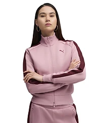 Puma Women's T7 Always On Long-Sleeve Short Track Jacket