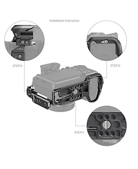 SmallRig Rhinoceros Basic Cage Kit for Sony Alpha 7R V, Alpha 7 Iv, Alpha 7S Iii