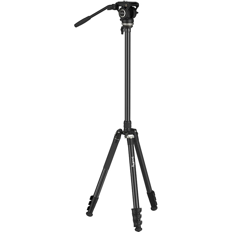 SmallRig CT210 4-Sections Aluminum Video Tripod Kit
