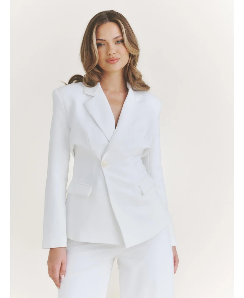 Six Stories Women's Asym Tailored Jacket