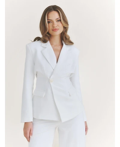 Six Stories Women's Asym Tailored Jacket