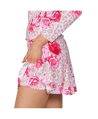 G Lifestyle Clothing Women's Godet Skort