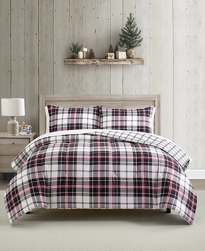 Sunham Holiday Plaid 3-Pc. Comforter Sets