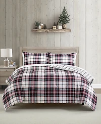 Sunham Holiday Plaid 3-Pc. Comforter Sets