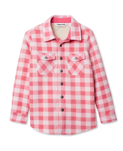 Lands' End Kids Flannel Shacket