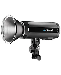Westcott Westcott FJ200 Round Head Pocket Strobe with 1.3 sec. Recycle Time, Ttl, Hss and Includes Tilter Bracket, 30-Degree Honeycomb Grid with Gel C
