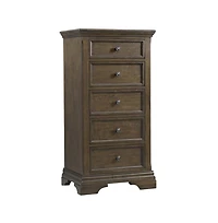Westwood Design Olivia Traditional Wood Pier Chest in Rosewood Brown